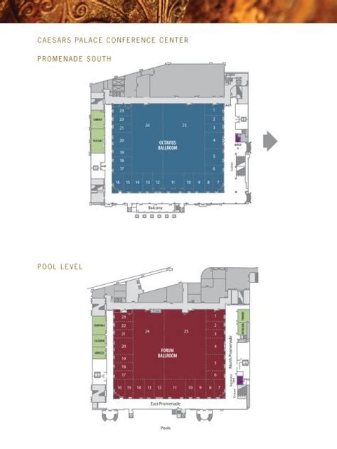 caesars las vegas floor plan|CAESARS PALACE CONFERENCE CENTER.